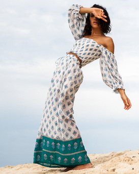 Feeling Groovy - Puff Sleeve Top for Women  T3TP10BIS0