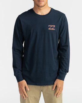 Crayon Wave - Long Sleeve T-Shirt for Men  U1LS26BIF0