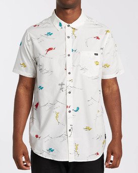 Dr Seuss One Fish Two Fish - Short Sleeve Shirt for Men  U1SH21BIF0