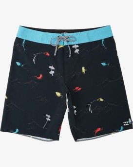 Dr Seuss One Fish Two Fish Pro - Board Shorts for Boys  U2BS01BIF0