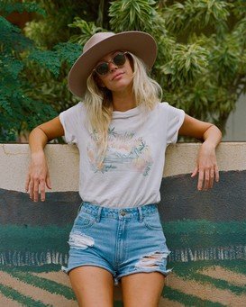 Salty Blonde Not A Tourist - High Neck Top for Women  U3KT31BIF0