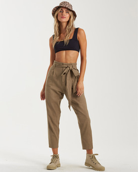 Sand Stand - High Waist Trousers for Women  U3PT09BIF0