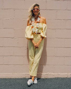 Salty Blonde Moonlight&nbsp; - Trousers for Women  U3PT31BIF0