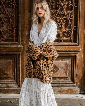 Kiss The Rain - Midi Dress for Women  V3DR15BIMU