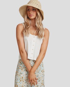 Botton Thru - Tank Top for Women  W3KT30BIP1