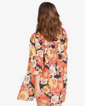 After Beach - Long Sleeve Beach Coverup for Women  W3OS06BIP1