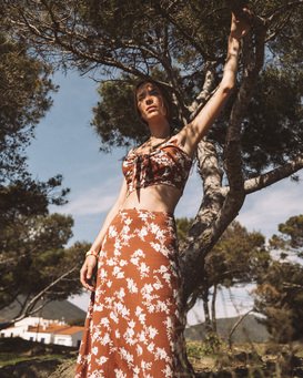 Wild And Free - Midi Skirt for Women  W3SK05BIP1