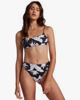 Beyond The Palms Mini Crop - Reversible Bikini Top for Women  W3ST16BIP1