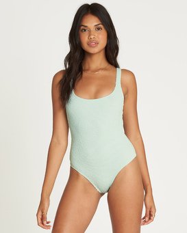 billabong summer high one piece black