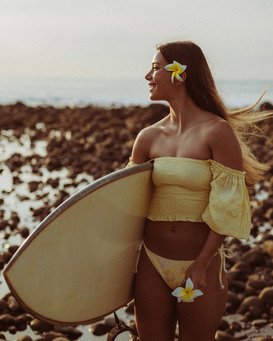 Feeling Groovy - Cropped Top for Women  X3TP08BIS1