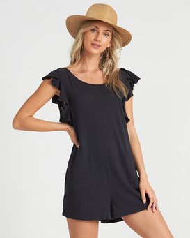 California Waves Women/'s Romper Swim Cover-Up