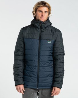 check puffer jacket mens