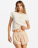 Road Trippin - Elasticated Shorts for Women  ABJNS00100
