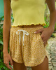 Road Trippin Crinkle - Elasticated Shorts for Women  ABJNS00209