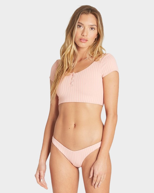 Heating Up Crop Bikini Top Billabong