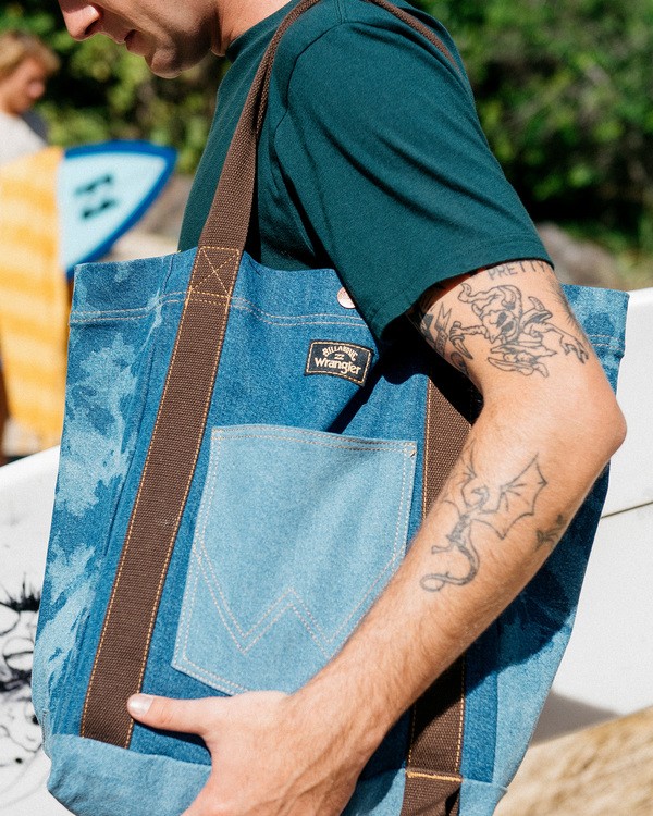 Wrangler Hemp Denim Tote Bag | Billabong