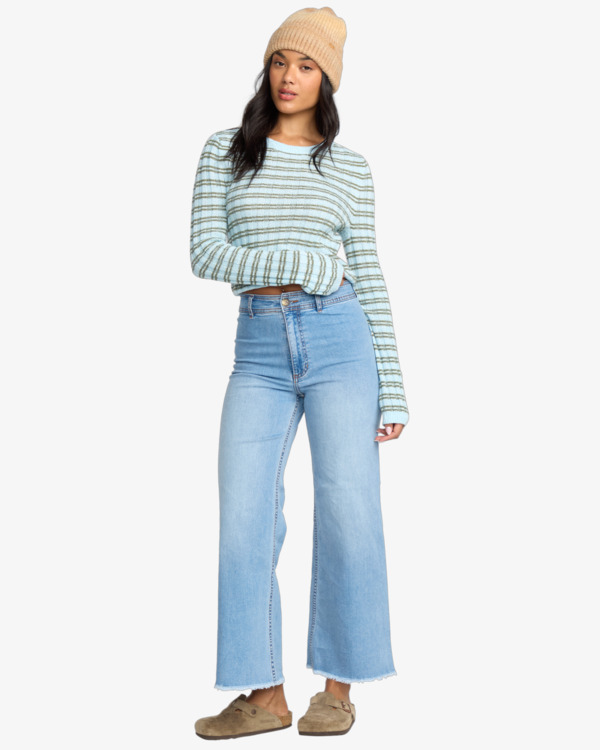 Free Fall Indigo Wide-Leg Denim Pants | Billabong