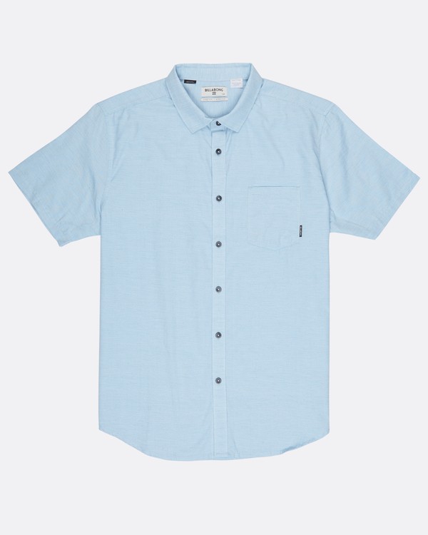 0 All Day Helix Shirt Blue H1SH05BIP8 Billabong