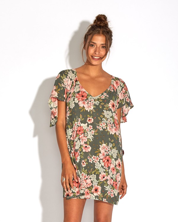 billabong wind flutter dress
