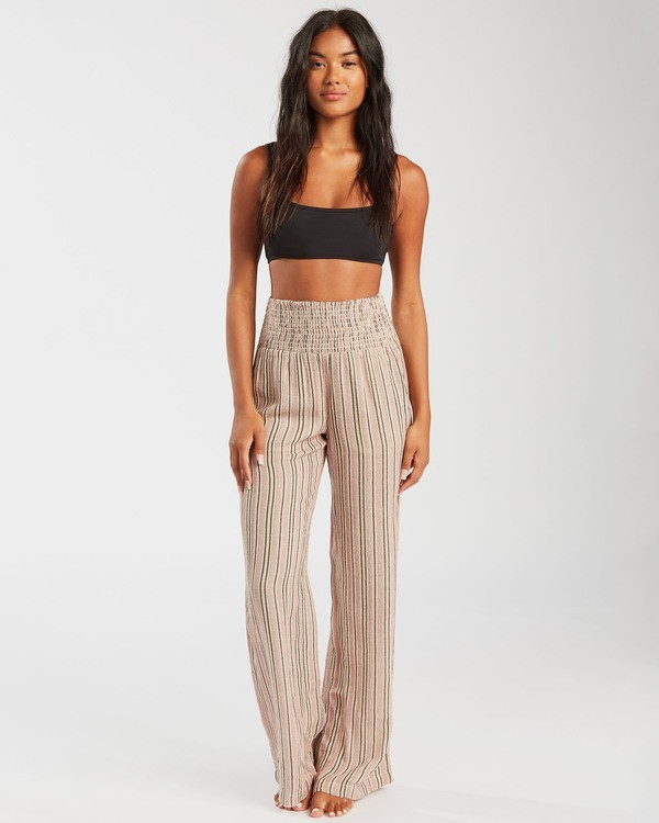 billabong new waves stripe pants