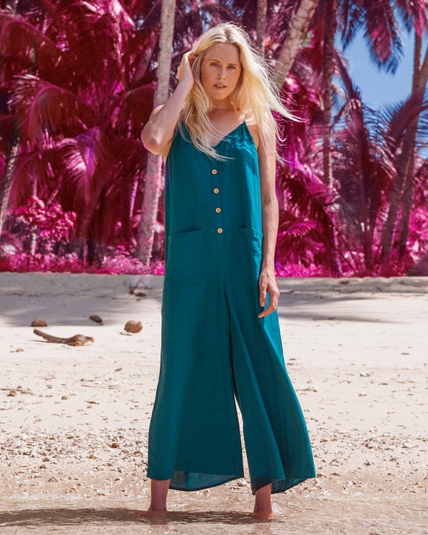 0 Tied Up Jumpsuit Black JN08VBTI Billabong