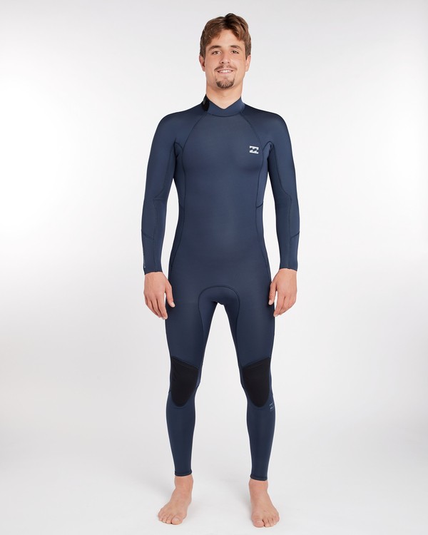 0 3/2 Furnace Absolute Back Zip Gbs Wetsuit Gray L43M10BIF8 Billabong