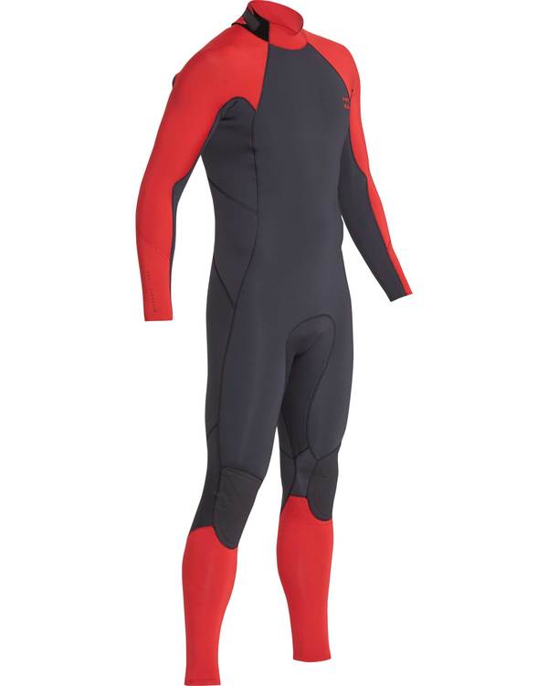 0 3/2 Furnace Absolute Back Zip Gbs Wetsuit Red L43M10BIF8 Billabong