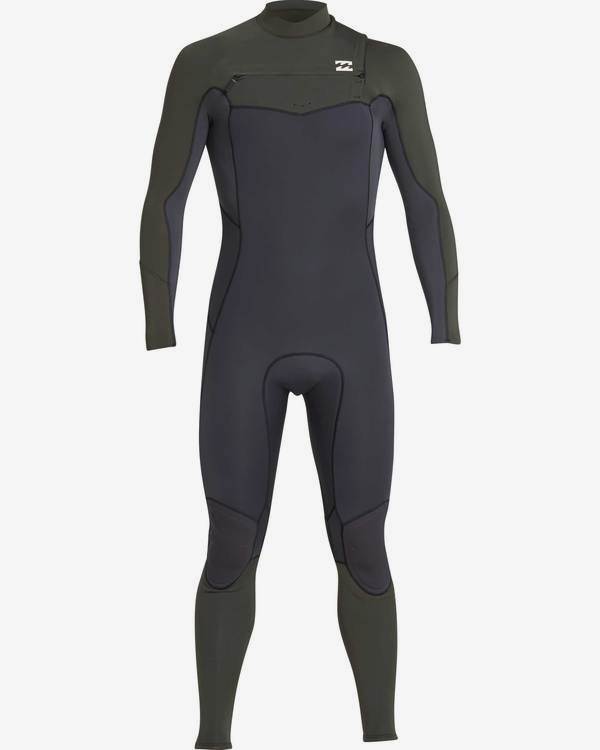 0 5/4 Furnace Absolute Chest Zip Gbs Fullsuit Wetsuit Green L45M09BIF8 Billabong