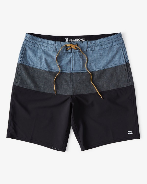 Billabong Tribong men's boardshorts in black and blue