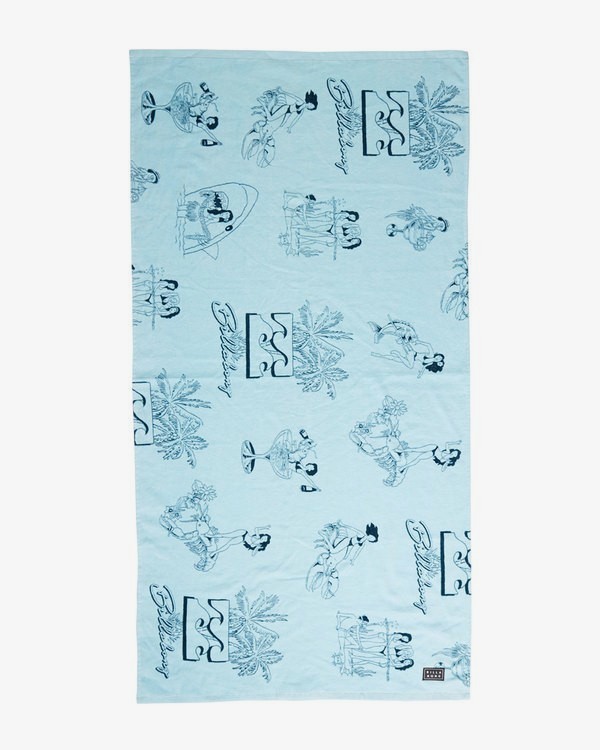 surf changing towel billabong