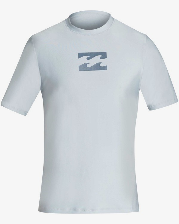 All Day Wave Loose Fit Short Sleeve Rashguard 828570313074 Billabong