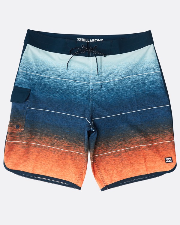 0 73 Stripe Pro 19" Boardshorts Orange N1BS10BIP9 Billabong