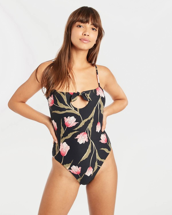 0 Mellow Luv One Piece Swimsuit Black N3SW03BIP9 Billabong