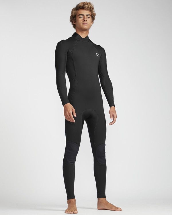0 3/2 Absolute Flatlock Backzip Black N43M33BIP9 Billabong