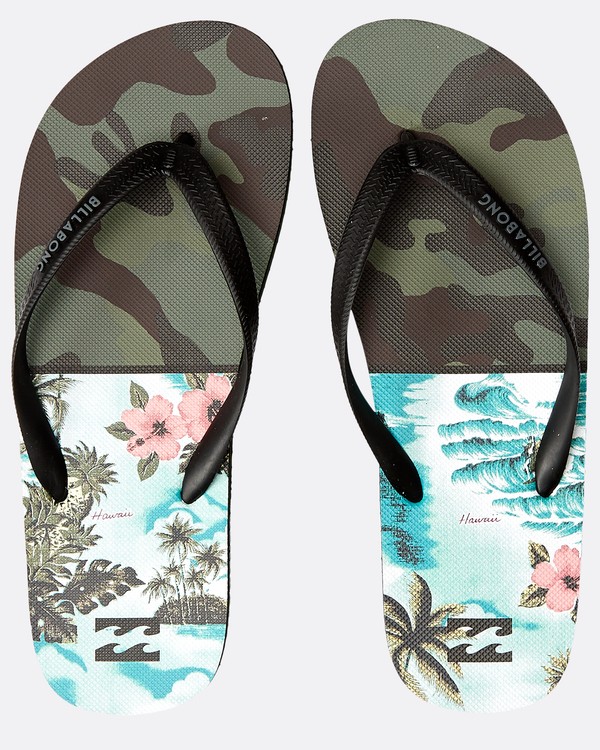 0 Tides Fifty50 Sandals Green N5FF02BIP9 Billabong