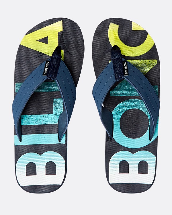 0 All Day Theme Sandals Blue N5FF07BIP9 Billabong
