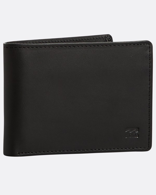 0 Vacant - Leather Wallet for Men Black N5LW02BIP9 Billabong