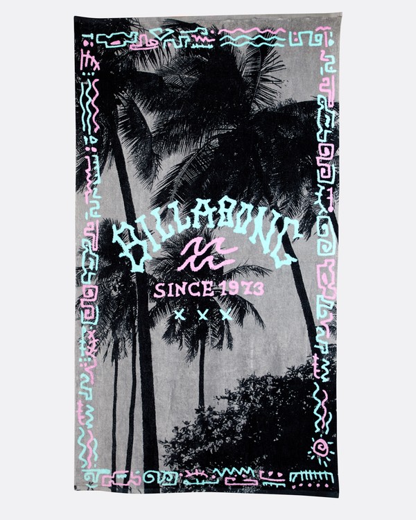 0 Get Back Towel Black N5TO05BIP9 Billabong