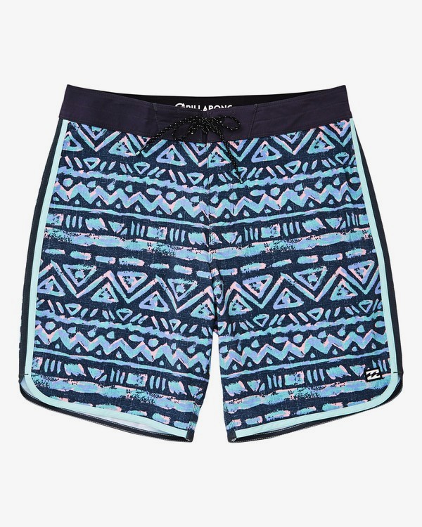 0 73 Lineup Pro 19" Boardshorts Gray P1BS04BIS9 Billabong