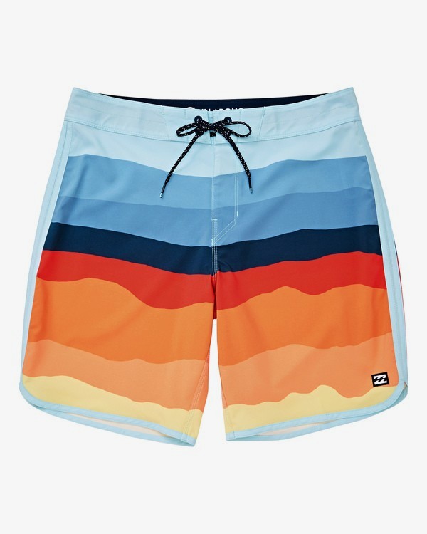 0 73 Lineup Pro 19" Boardshorts Orange P1BS04BIS9 Billabong