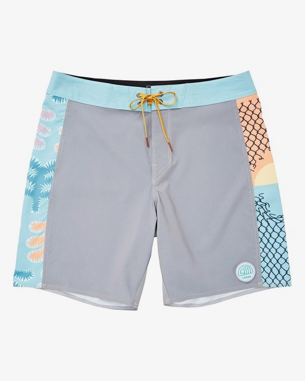 0 Split Scene Pro 19" Boardshorts Gray P1BS09BIS9 Billabong