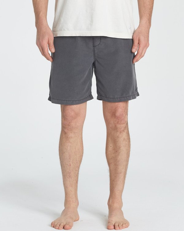 0 All Day Layback 16" Boardshorts Black P1LB01BIS9 Billabong