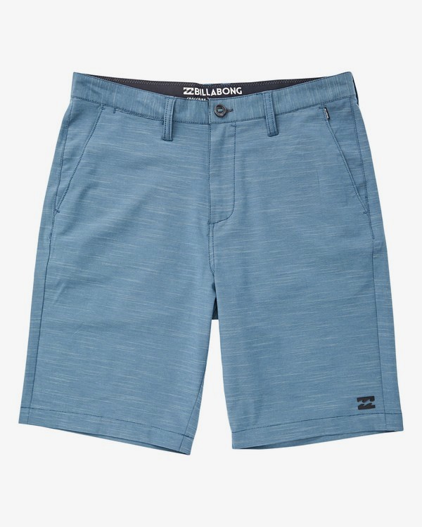 0 Crossfire X Slub Submersibles Shorts Blue P1WK01BIS9 Billabong
