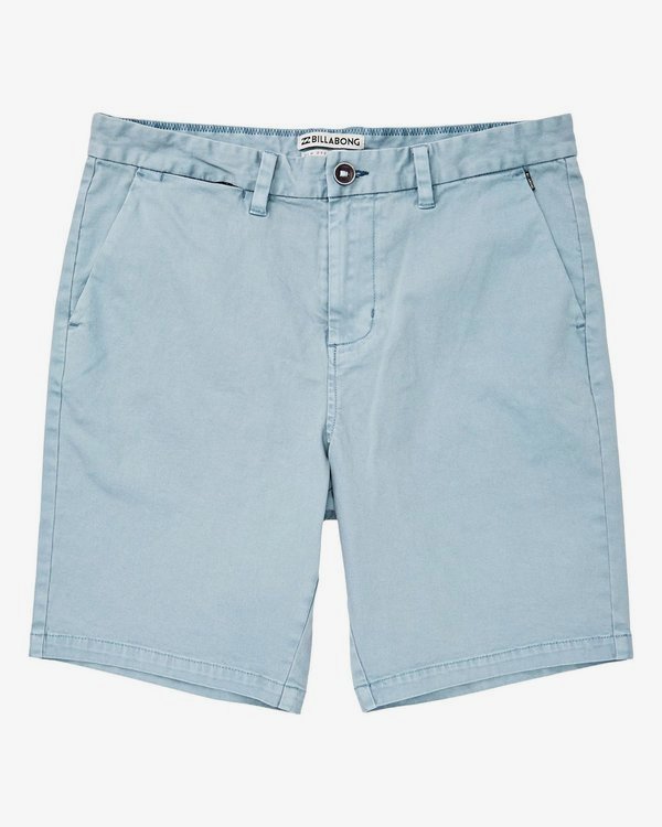 0 New Order Wave Wash Shorts Blue P1WK04BIS9 Billabong