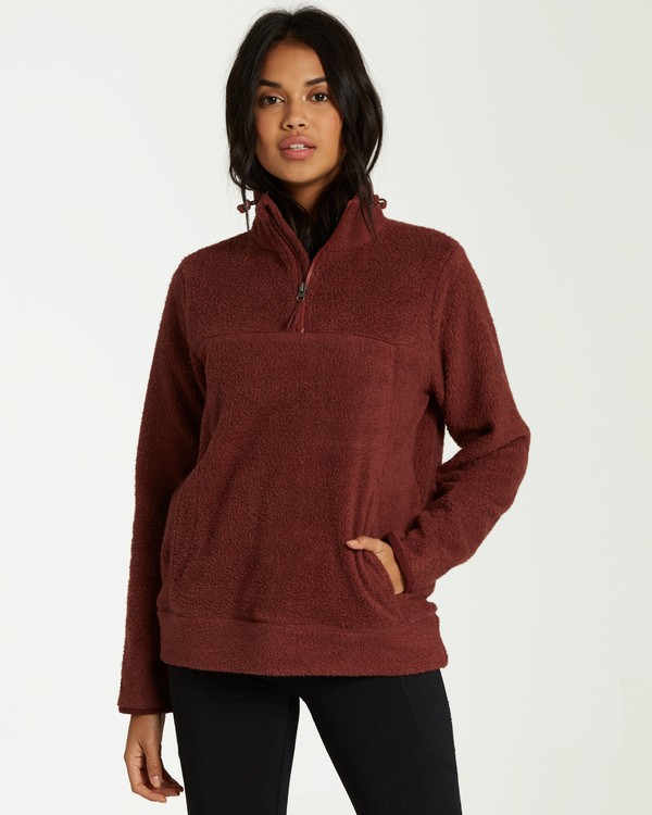 Download Boundary Mock - Pull Fleece pour Femme 3664564784515 | Billabong