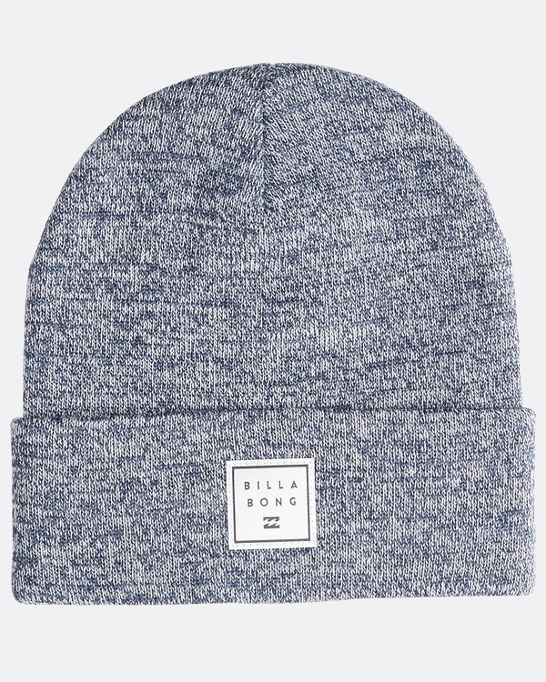 0 Stacked Heather - Beanie for Men Blue Q5BN02BIF9 Billabong