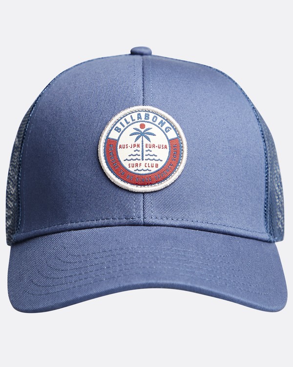 0 Walled - Trucker Cap for Men Blue Q5CT01BIF9 Billabong