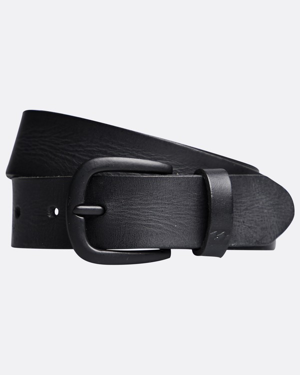 0 All Day - Leather Belt for Men Black Q5LB02BIF9 Billabong