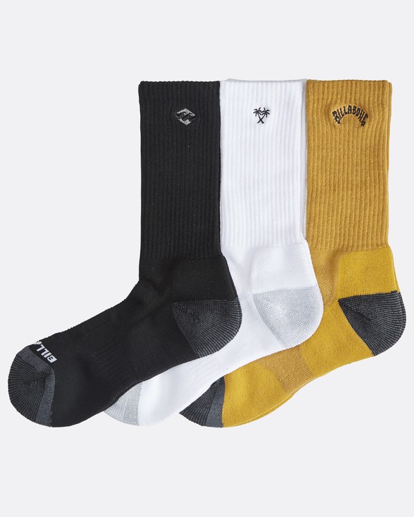 0 Mixed Bag - Crew Socks for Men  Q5SO04BIF9 Billabong