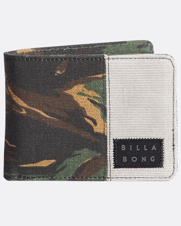 0 Tides - Wallet for Men Camo Q5WM02BIF9 Billabong